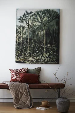 Övrig Dekoration|Svanefors Väggbonad 'Botanic' 100x127 - Grön