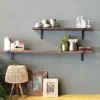 Arbetsrum|Hyllor Vintage|Reforma Vägghylla 'Factory' 80cm - Natur
