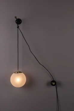 Sovrum|Vägglampor|Dutchbone Vägglampa 'Bulan' 32x61 - Vit