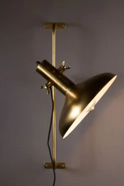 Sovrum|Vägglampor|Dutchbone Vägglampa 'Karish' 29x41 - Guld