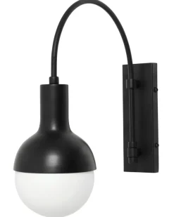 Sovrum|Vägglampor|Nordal Vägglampa 'Serene' - Svart