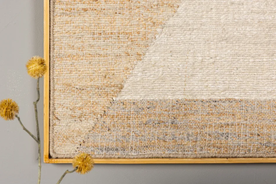 Sovrum|Vardagsrum|Reforma Väggmatta 'Sala' 70x100 cm - Beige