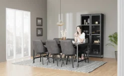 Skåp Och Skänkar|Hall|Rowico Home Vitrinskåp 'Everett' - Svart